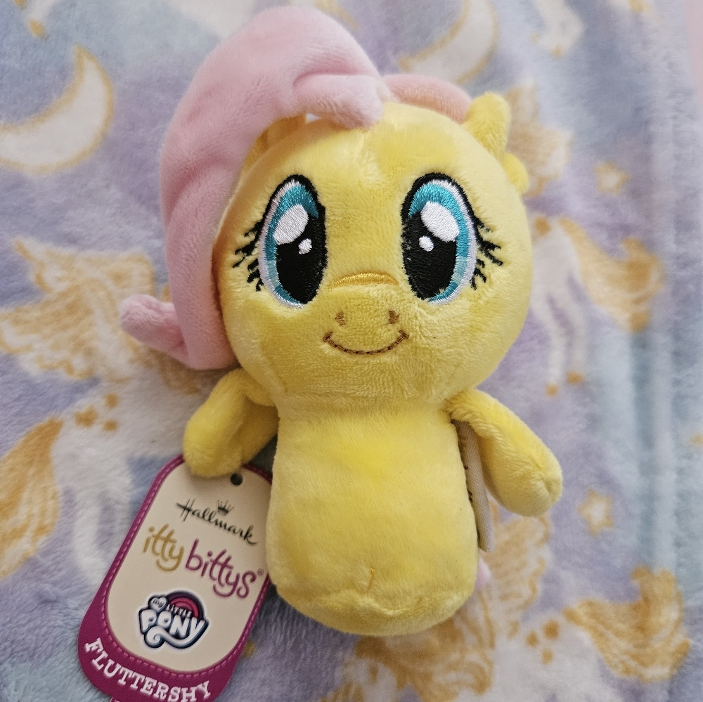 My Little Pony Fluttershy itty bitty plush from Hallmark